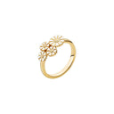 Marg.ring 1x7,5+3x5mm fg.925
