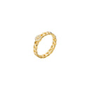 Forgyldt ring - 9075058-M
