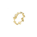 Marg.ring krans 5mm fg.925