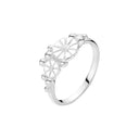 Marg.ring 1x5+1x7,5mm 925