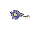 Ring Forgl-miG-shockej emalje 925