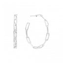 Creol Clips Diameter 35Mm Rhodineret sølv