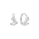 Creol 13 Mm Med Ferksvandsperle 3-3,5 Mm 925