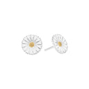 Marguerit ørestik 11mm 2 farvet. - Sølv - 9095019-4-HM