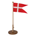 Træ, flagstang 39cm