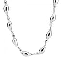 Collier Dråbeled 45Cm sølv