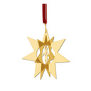 julepynt - Stjerne med Soldat - forgyldt* - 980-6229