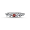 14kt. Twinkle Ring med Turmalin og 0,16ct. W-si