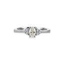 14kt. DAHLIA Ring med 0,35ct. W-si