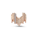 14kt. PIANO Ring med 0,12ct. W-si