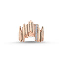 14kt. PIANO Ring med 0,12ct. W-si