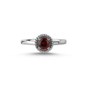 14kt. DARLING ring med Granat