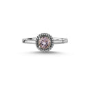 14kt. DARLING ring med Pink Ametyst