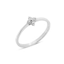 14kt. IRIS ring med 0,12ct. W-si