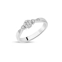14kt. Nellie Ring med 0,24ct. W-si