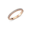 14kt. PERÁ ring med 0,21ct. W-si