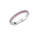14kt. PERÁ ring med pink safir