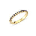 14kt. PERÁ ring med safir