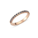 14kt. PERÁ ring med safir