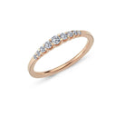 14kt. EMPIRE ring med 0,24ct. W-si