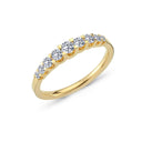 14kt. EMPIRE ring med 0,43ct. W-si