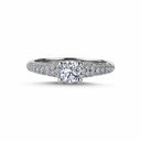14kt. DAZZLING Ring med 0,50 + 0,42ct. W-si