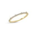 14kt. Noelle ring med 0,18ct. W-si
