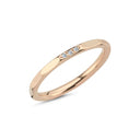 14kt. NOELLE Ring med 0,015ct. W-si