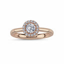 14kt. Bernadotte Ring med 0,52ct. W-vs