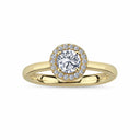 14kt. Bernadotte Ring med 0,59ct. W-vs