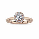 14kt. Bernadotte Ring med 0,59ct. W-vs