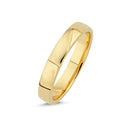 14kt. Vielsesring i 4mm.