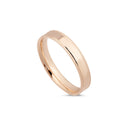 14kt. Vielsesring med milgrif m. 0,35ct. W-si eller uden sten