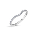 14kt. Vielsesring med 0,19ct. W-vs