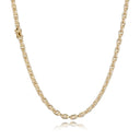 BNH - 14 karat guld anker rund halskæde