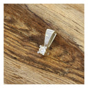 Reloved - Dagmar 14 karat hvidguld Solitaire vedhæng med 0,05 ct. -