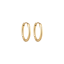 Sølvforgyldt knækcreol Mål 1,6 x 14 mm