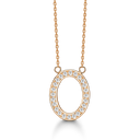 Sølvforgyldt collier