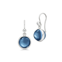 prime earrings sapphire blue