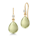prima ballerina earrings olive