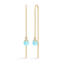 Berry Chain Earring Ice Blue