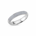 14kt. BEAUTÉ ring med 58 x 0,005ct.W-si