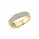 14kt. BEAUTÉ ring med 40 x 0,015ct.W-si