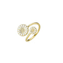 Marg.ring 7,5+11mm fg.925