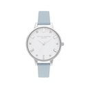 Bejewelled Vegan Chalk Blue & Silver - Ob16Bj01
