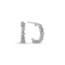 14kt. Twinkle Øreringe med 0,75ct. W-si