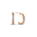 14kt. Twinkle Øreringe med 0,75ct. W-si