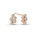 14kt. BUBBLES Ørering med 0,28ct. W-si