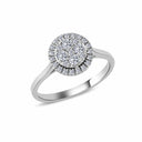14kt. POSH Ring 0,45 ct. W/si