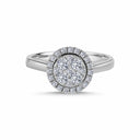 14kt. POSH Ring 0,45 ct. W/si